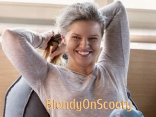 BlondyOnScooty