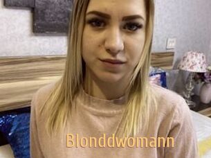 Blonddwomann