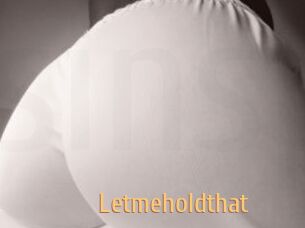 Letmeholdthat