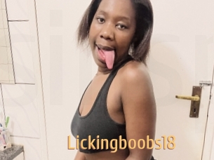 Lickingboobs18