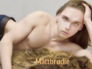 Mattbrodie
