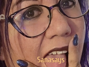 Sanasays